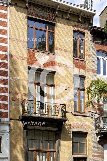 50 Av. De la Brabanconne, Brussels, Belgium, 1898) c2014-2017. Artist: Alan John Ainsworth.