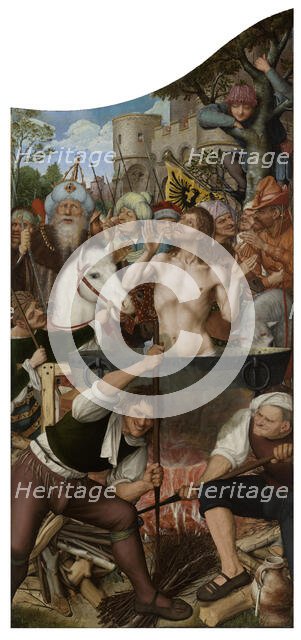 The Martyrdom of Saint John, 1511. Creator: Quentin Metsys I.