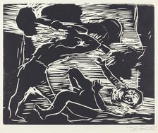 Brudermord (Cain and Abel), 1919. Creator: Lovis Corinth.