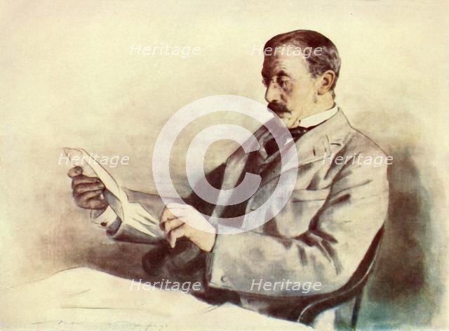'Lord Milner', 1901. Creator: Mortimer L Menpes.