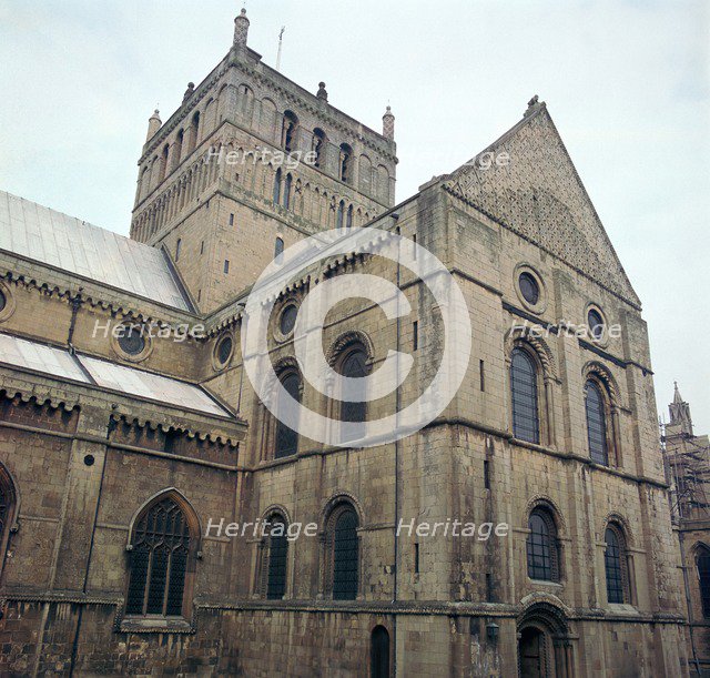 Southwell Minster in Nottinghamshire. 12th century. Artist: Unknown