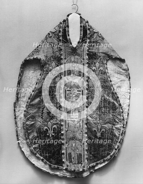 Chasuble, British, late 15th century. Creator: Unknown.