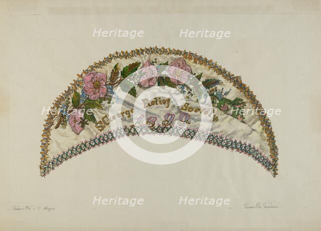 Patchwork Quilt - Section, 1935/1942. Creator: Florence Truelson.