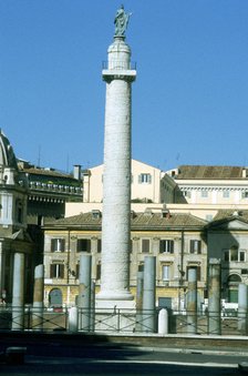 Trajan's column, Rome, 106-113. Artist: Unknown
