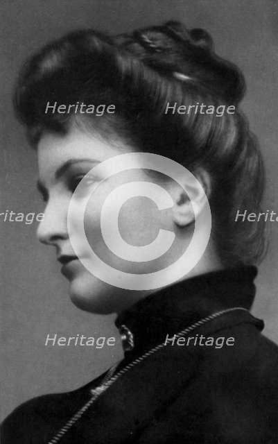 Alma Schindler, Austrian socialite and composer, c1900. Artist: Unknown