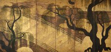 The River Bridge at Uji, 1568-1615. Artist: Anonymous  