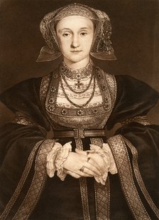 'Anne of Cleves', 1539, (1902). Artist: Hans Holbein the Younger