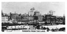Toronto from the lake, Canada, c1920s. Artist: Unknown