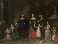 A Family Group, ca 1664. Creator: Coques, Gonzales (1614/18-1684).