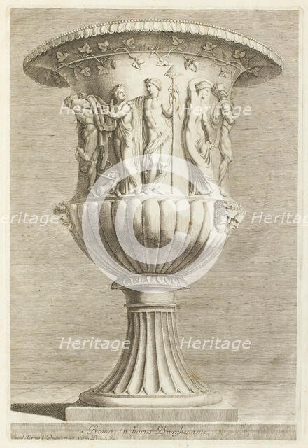 The Borghese vase, (1680?).  Creator: Georges Tournier.