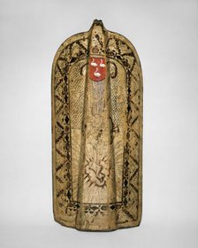 Infantry Shield (Pavise), Bohemian, possibly Chomutov (now Czech Republic), ca. 1450. Creator: Unknown.