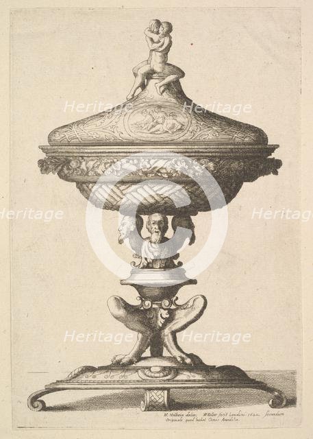Ornate goblet, 1642. Creator: Wenceslaus Hollar.