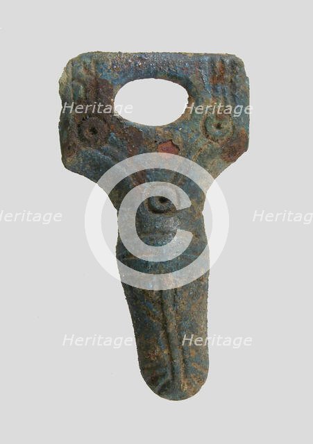 Belt Ornament, Frankish, Middle of the 6th century. Creator: Unknown.