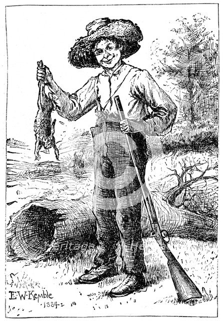 'Huckleberry Finn', 1884, (1923).Artist: Chatto & Windus