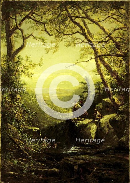 Kaaterskill Clove, January 1865, 1865. Creator: James David Smillie.