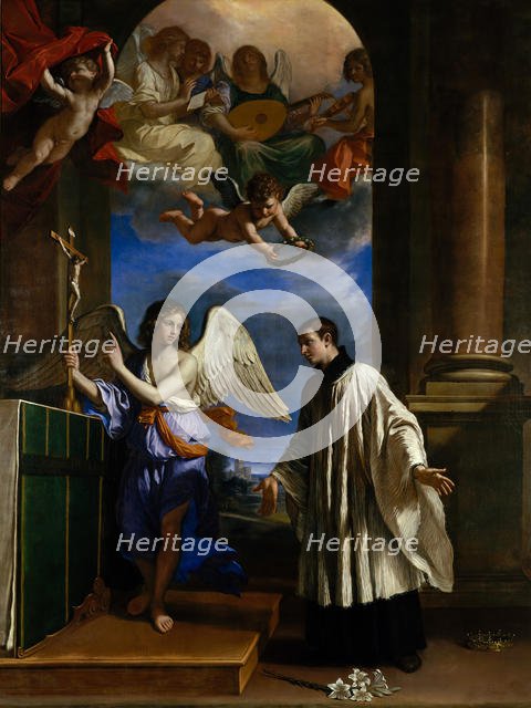 The Vocation of Saint Aloysius (Luigi) Gonzaga, ca. 1650. Creator: Guercino.