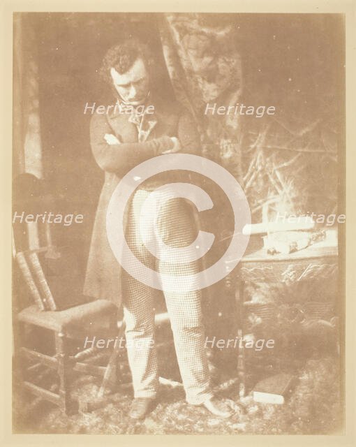 Mr. Robertson, Sub-Editor of "The Witness", c. 1843/44. Creators: David Octavius Hill, Robert Adamson, Hill & Adamson.