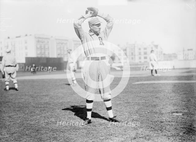 Cy Morgan, Philadelphia, AL (baseball), 1910. Creator: Bain News Service.