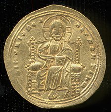 Histamenon of Romanos III Argyros, Byzantine, 1028-34. Creator: Unknown.