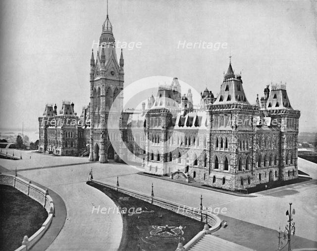 'Parliament Buildings, Ottawa, Canada', c1897. Creator: Unknown.