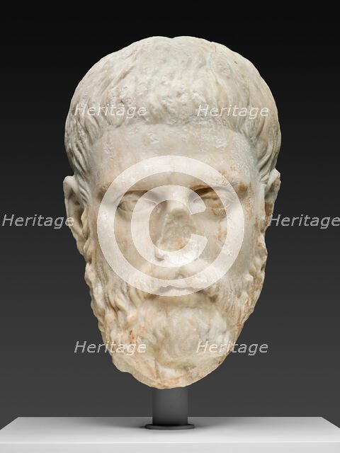 Portrait Head of a Philosopher, Second half of the 2nd century. Creator: Unknown.