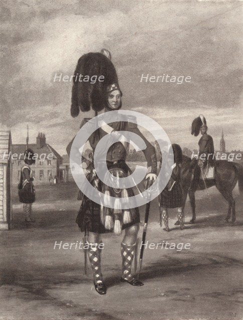 'The 93rd (Sutherland) Highlanders (Review Order)', c1820-1870, (1909). Creator: John Harris the Younger.