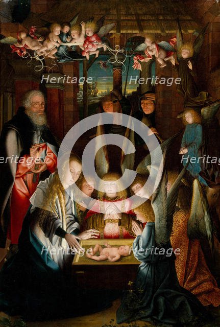 The Adoration of the Christ Child. Creator: Unknown.