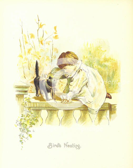 Bird's Nesting, 1892.  Creator: Unknown.