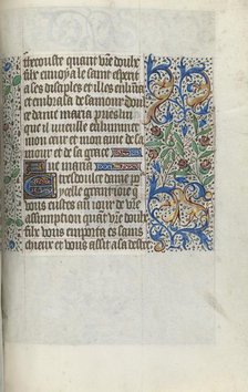 Book of Hours (Use of Rouen): fol. 151r, c. 1470. Creator: Master of the Geneva Latini (French, active Rouen, 1460-80).