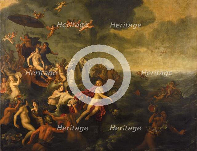 Galatea and Acis, 1651. Creator: Adriaen van Nieulandt.