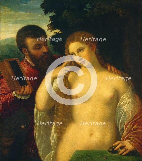 Allegory of Love, c. 1520/1540. Creator: Workshop of Titian.