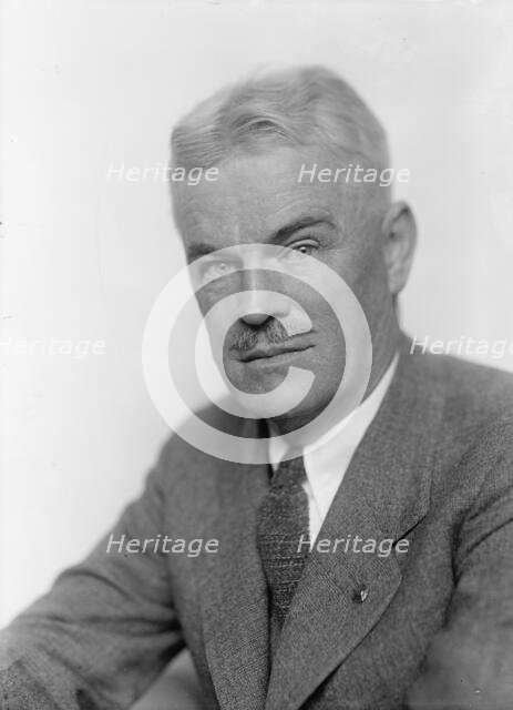 George H. Cox, Portrait, 1936. Creator: Harris & Ewing.