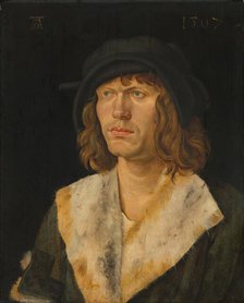 Portrait of a Man, c. 1507. Creator: Hans Schäufelein the Elder.