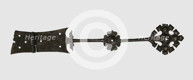 Door Hinge, German, 15th century. Creator: Unknown.