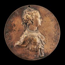 Leonora, Wife of Giovanni Battista Cambi, called Bombarda, the Medallist, late 16th century. Creator: Giovanni Battista Cambio.
