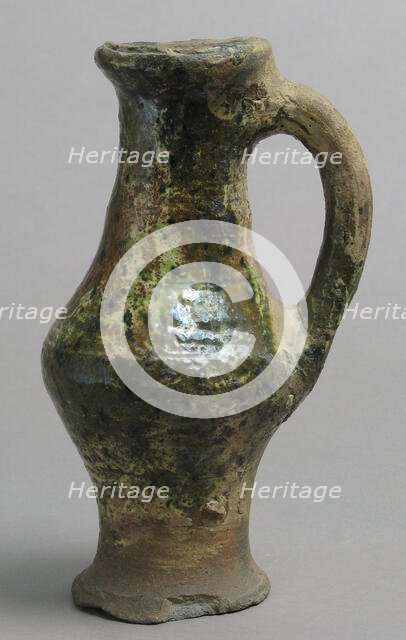 Jug, British, late 13th-early 14th century. Creator: Unknown.