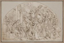 Adoration of the Magi, early 16th century. Creator: Unknown.