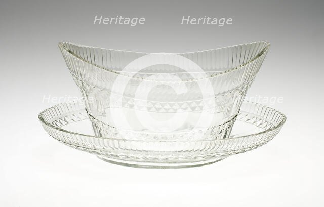 Compote and Stand, England, c. 1800/10. Creator: Unknown.