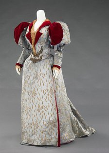 Evening ensemble, French, 1893. Creator: House of Worth.