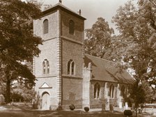 St. Luke's Church, Smithfield vicinity, Isle of Wight County, Virginia, between c1930 and 1939. Creator: Frances Benjamin Johnston.