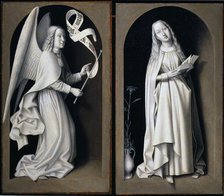 The Annunciation, 1489. Artist: Master of the Baroncelli Portraits (aktiv ca 1480-1490)