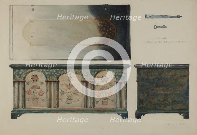 Chest, c. 1936. Creator: Frances Lichten.