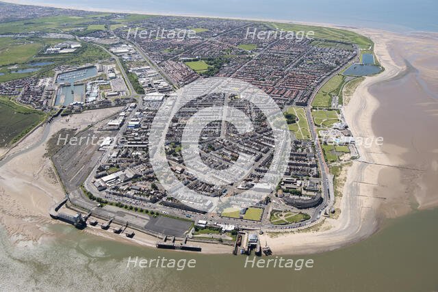 Fleetwood, a planned Victorian new town, Lancashire, 2021. Creator: Damian Grady.