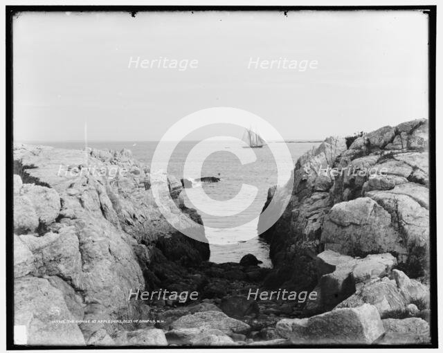 The Gorge at Appledore, Isles of Shoals, N.H. i.e. Maine, c1900. Creator: Unknown.