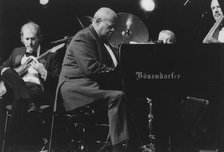 Oscar Peterson, North Sea Jazz Festival, Netherlands, 1995. Creator: Brian Foskett.