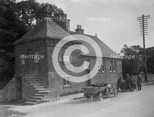 Calthorpe 4-seater tourer, Fis Hill, near Broadway, Worcestershire, c1920s. Artist: Bill Brunell.