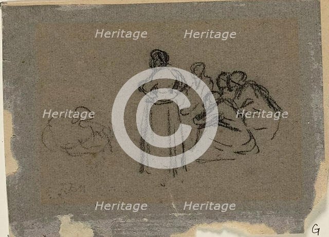 Group of Women, n.d. Creator: Jean Francois Millet.