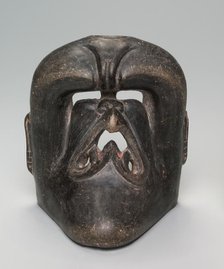 Vessel with Deity Mask, 1200-900 BC. Creator: Unknown.