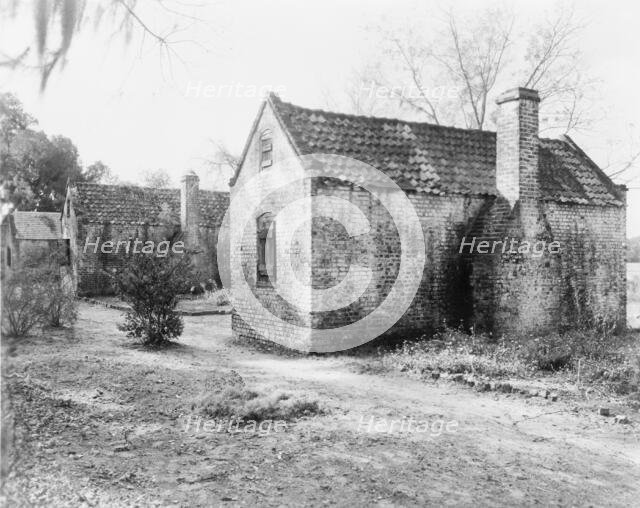 Boone Hall, buildings on grounds, Mount Pleasant vicinity, Charleston County, South Carolina, 1938. Creator: Frances Benjamin Johnston.