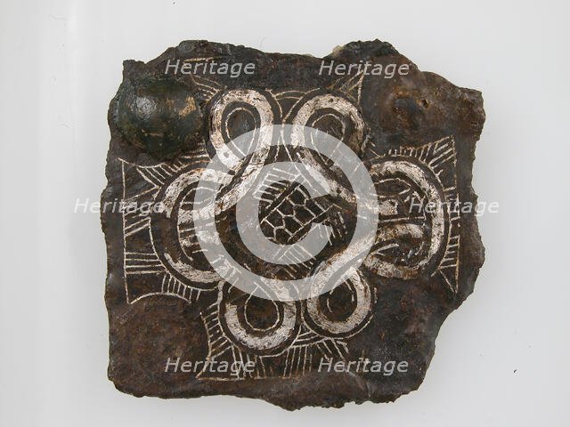 Belt Plate, Frankish, 4th-7th century. Creator: Unknown.